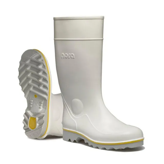 Galocha pvc / nitrilo branca o4 src