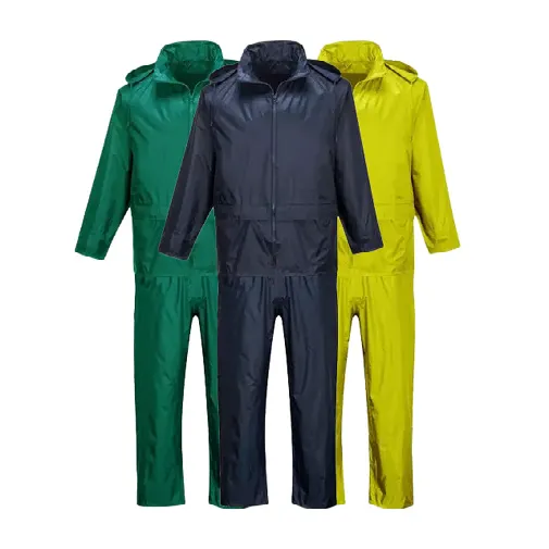 Fato impermeavel 65% nylon 35% pvc