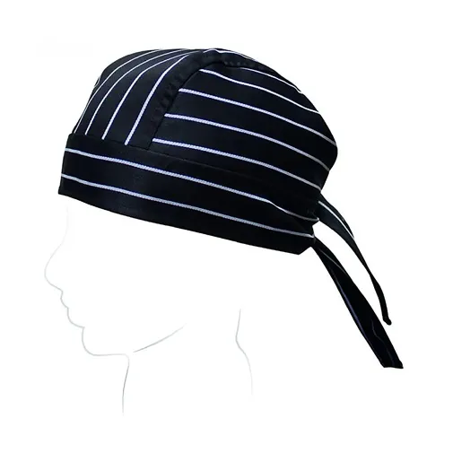 Bandana riscas 65%pol/ 35%viscose 290gr