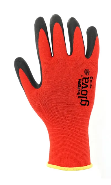 Luva nylon/ spandex rev. nitrilo foam na palma