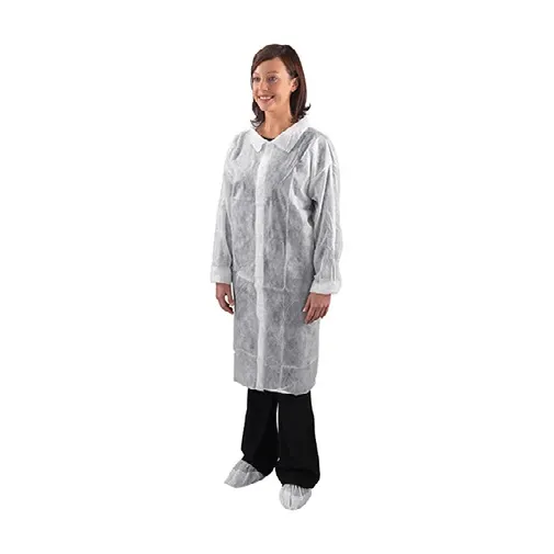 Bata em polipropileno aperto frontal velcro