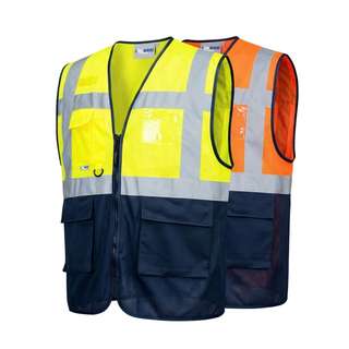 Colete Av Bicolor 100% Poliester