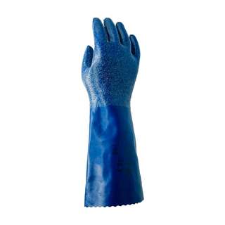 Luva Pol./Alg. Revestimento Nitrilo Azul 35 Cm