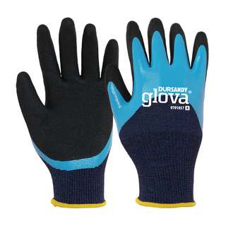 Luva Nylon Duplo Revestimento Nitrilo Foam