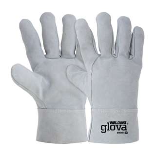 Luva Soldador Crute Bovino Cinzenta 27 Cm
